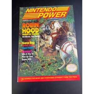 Nintendo Power Vol#26 1991 Robin Hood Complete SKU 3074